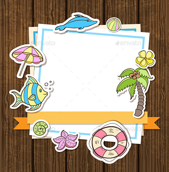 GraphicRiver Summer Decorative Background 11829106 GraphicRiver Summer Decorative Background 11829106