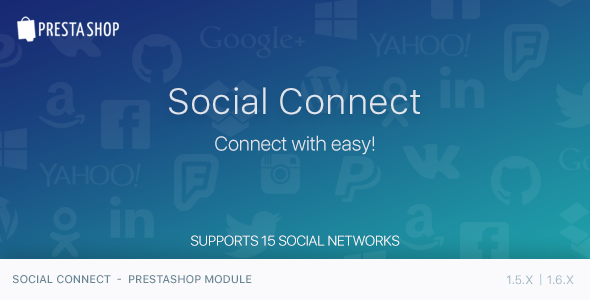 CodeCanyon Social Connect PrestaShop Module 11829477 CodeCanyon Social Connect PrestaShop Module 11829477