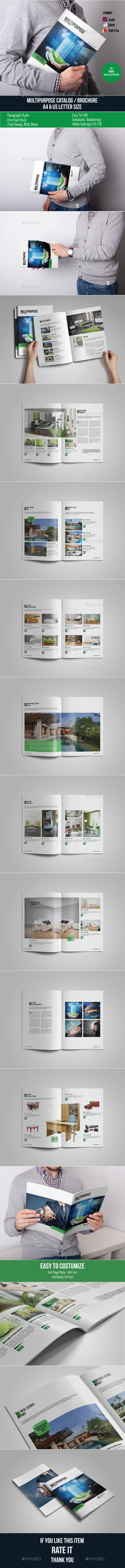 GraphicRiver Multipurpose Catalog Brochure Template 11830400 GraphicRiver Multipurpose Catalog Brochure Template 11830400
