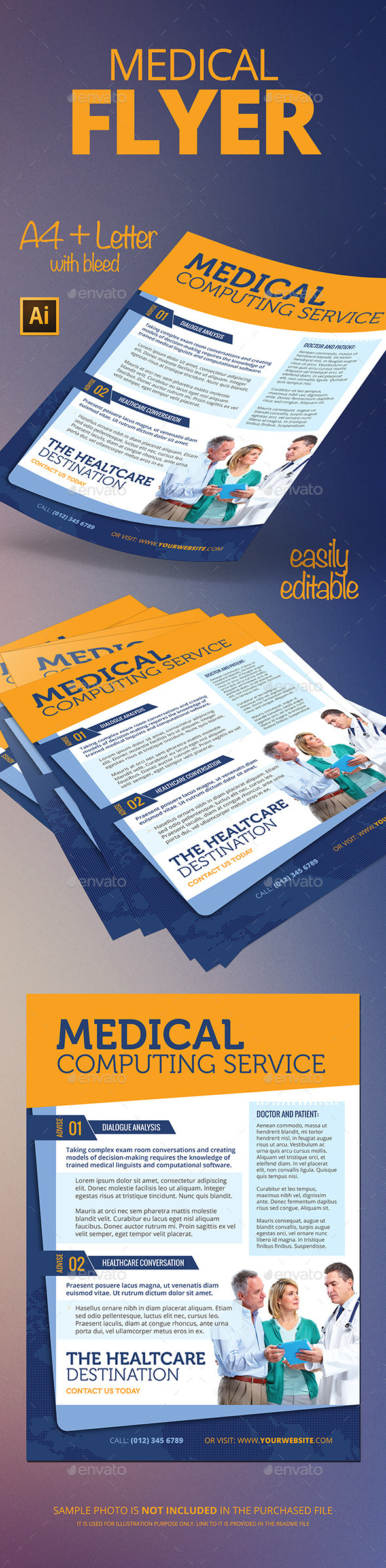 GraphicRiver Medical Flyer 11830411