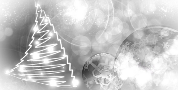 Silver Christmas Background Silver Christmas Background