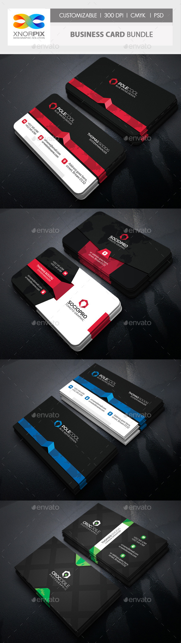 GraphicRiver Business Card Bundle 3 in 1-Vol 55 11830807 GraphicRiver Business Card Bundle 3 in 1-Vol 55 11830807