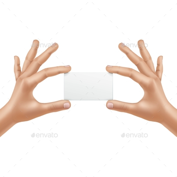 GraphicRiver Vector Male Hands Holding Blank Card Isolated 11833815 GraphicRiver Vector Male Hands Holding Blank Card Isolated 11833815