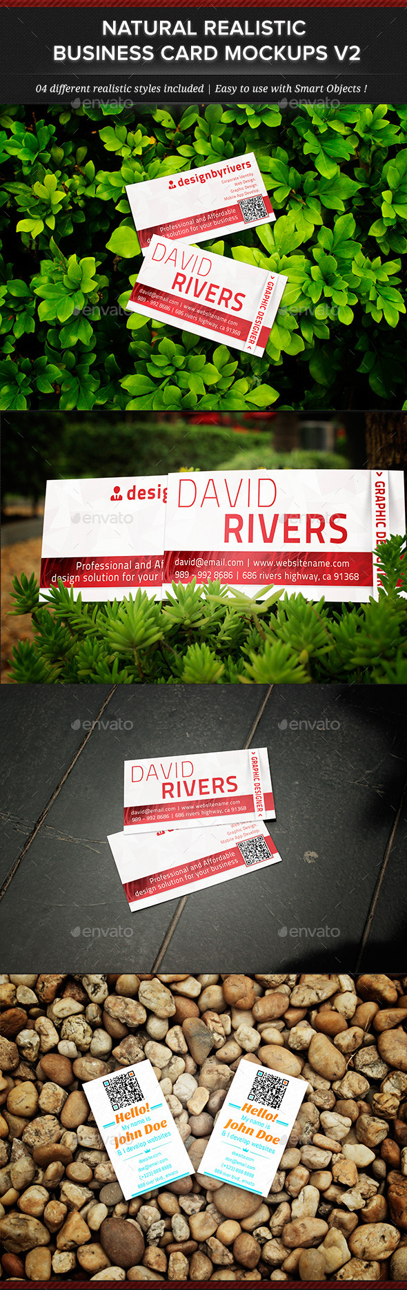 GraphicRiver Natural Realistic Business Card Mockup V2 11834395 GraphicRiver Natural Realistic Business Card Mockup V2 11834395