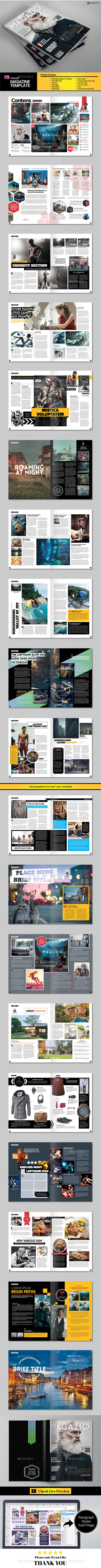 GraphicRiver A4 Letter Magazine Template 11835583 GraphicRiver A4 Letter Magazine Template 11835583