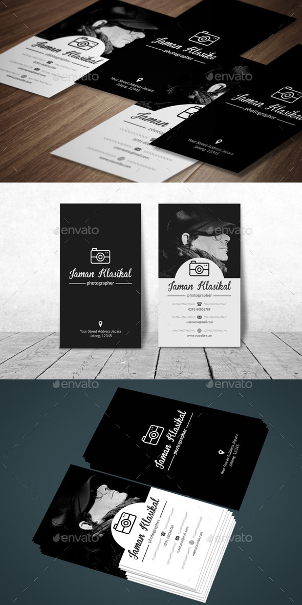 GraphicRiver Clasic Photographer Business Card 11839882 GraphicRiver Clasic Photographer Business Card 11839882