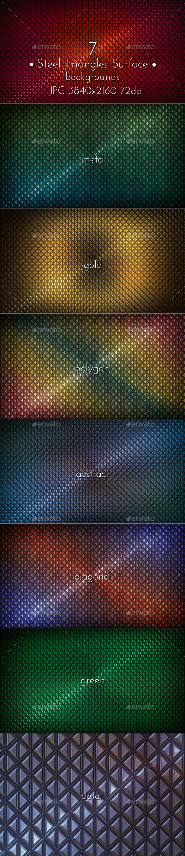 GraphicRiver Abstract Steel Triangles Surface 11840210 GraphicRiver Abstract Steel Triangles Surface 11840210