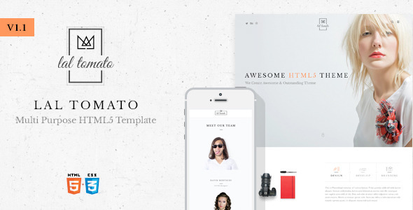Lal Tomato | Multi-purpose HTML5 Template