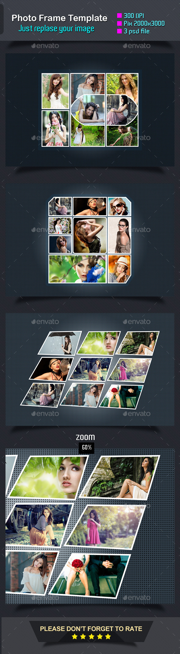 GraphicRiver Photo Frame Templates 11561926 GraphicRiver Photo Frame Templates 11561926