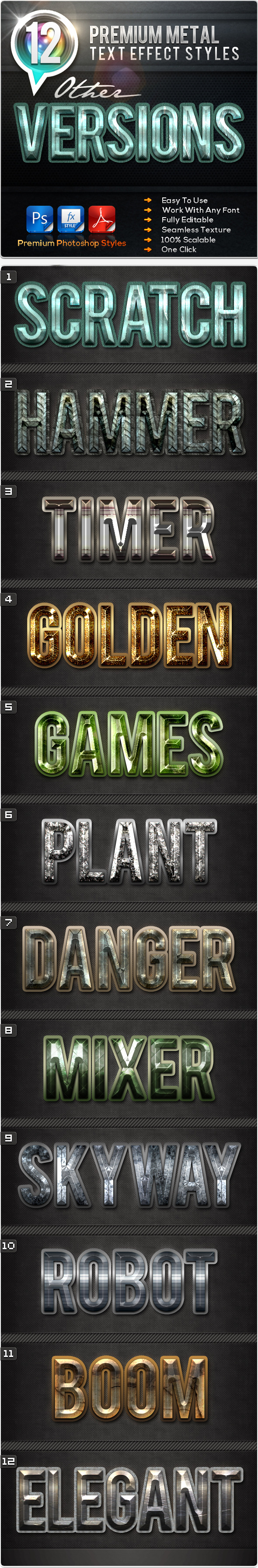 GraphicRiver 12 Premium Metal Other Versions 11841685 GraphicRiver 12 Premium Metal Other Versions 11841685