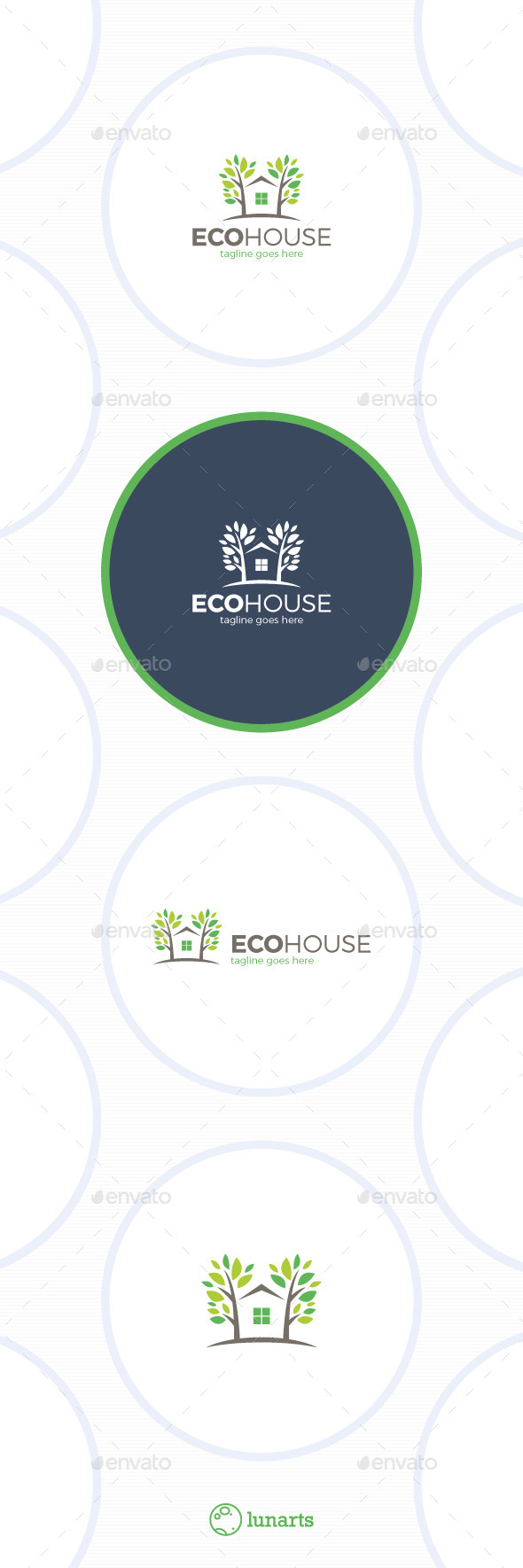 GraphicRiver EcoHouse Logo Tree Home 11842045 GraphicRiver EcoHouse Logo Tree Home 11842045