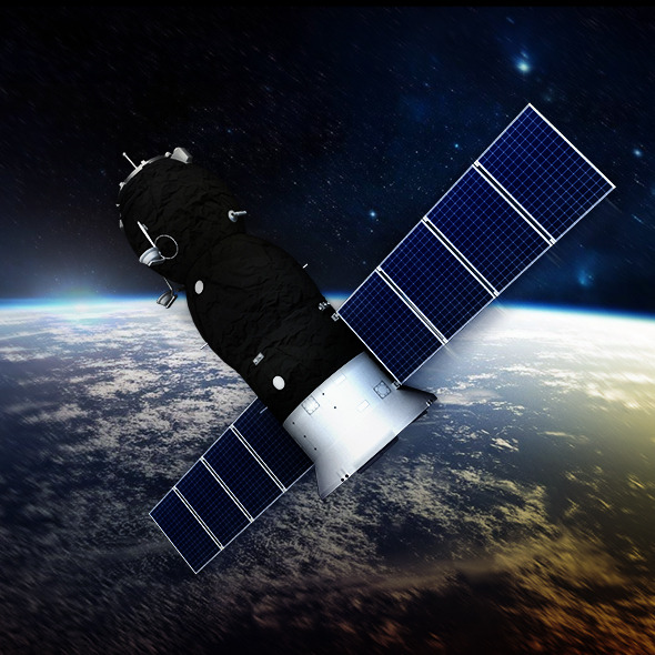 Spaceship Progress Soyuz - 3DOcean Item for Sale