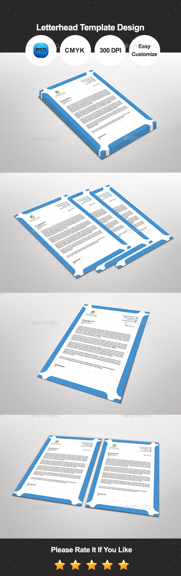 GraphicRiver Jinjil Letterhead Template Design 11843864 GraphicRiver Jinjil Letterhead Template Design 11843864