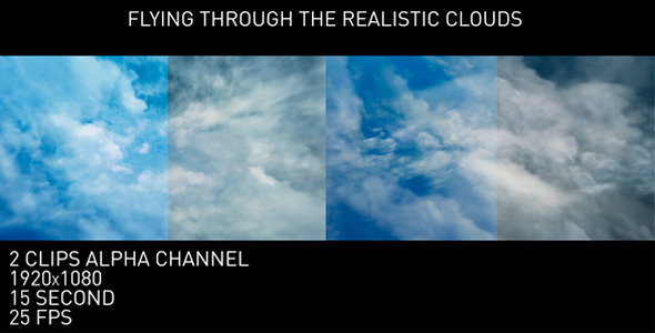 VideoHive Flying Through the Realistic Clouds 11734754 VideoHive Flying Through the Realistic Clouds 11734754