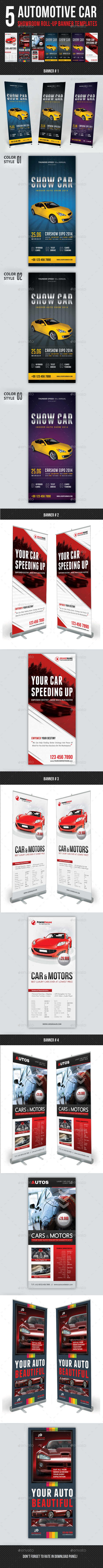 GraphicRiver 5 in 1 Automotive Car Showroom Banner Bundle 11844639 GraphicRiver 5 in 1 Automotive Car Showroom Banner Bundle 11844639