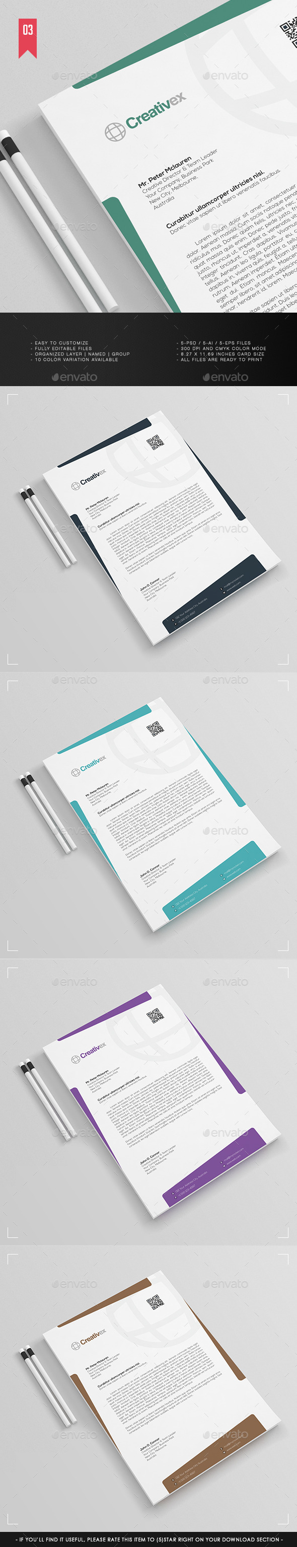 GraphicRiver A4 Business Letterhead V.003 11846737 GraphicRiver A4 Business Letterhead V.003 11846737