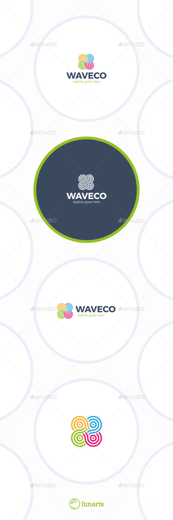 GraphicRiver Color Infinity Wave Logo 11848670 GraphicRiver Color Infinity Wave Logo 11848670