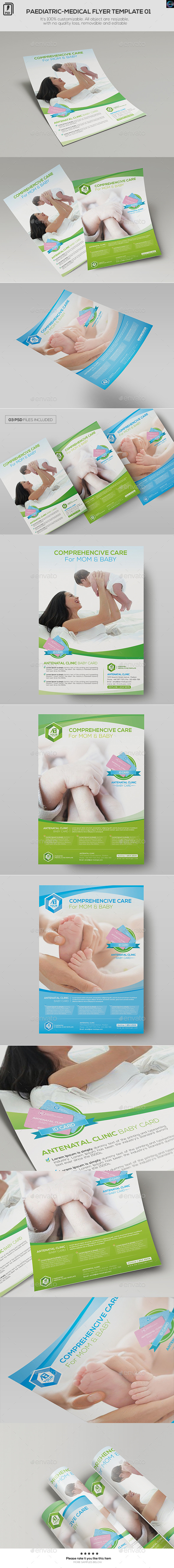 GraphicRiver Paediatrics-Medical Flyer Template 01 11851990