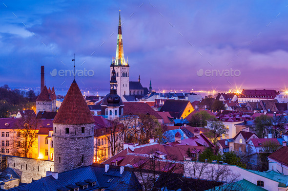 Tallinn Medieval Old Town, Estonia (Misc) Photo Download