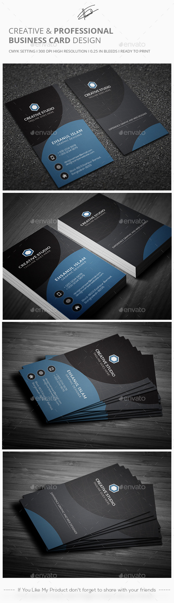 GraphicRiver Creative & Professional Business card 11857496 GraphicRiver Creative & Professional Business card 11857496