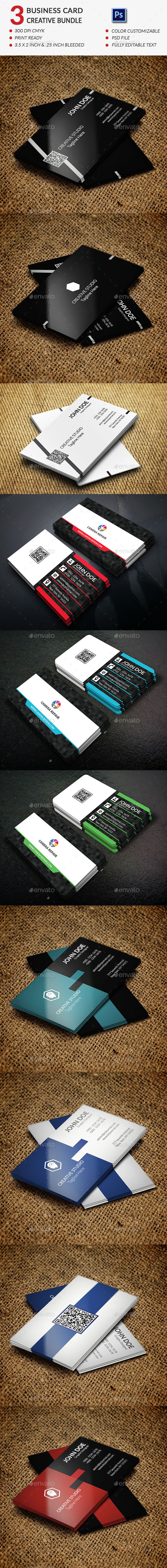 GraphicRiver Creative Business Card Bundle 11848841 GraphicRiver Creative Business Card Bundle 11848841