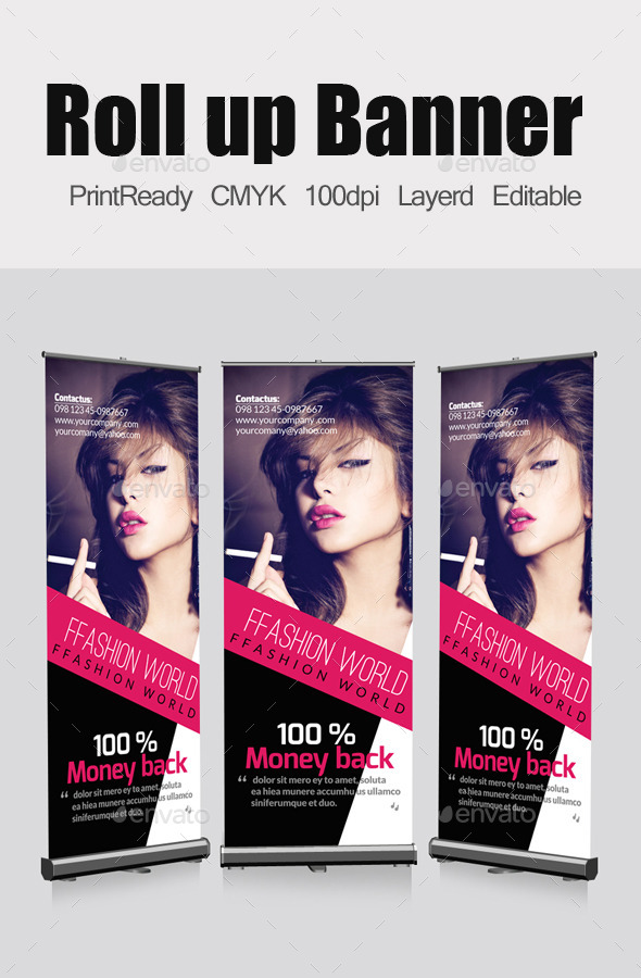 GraphicRiver Fashion Roll Up Banners Template 11860027 GraphicRiver Fashion Roll Up Banners Template 11860027