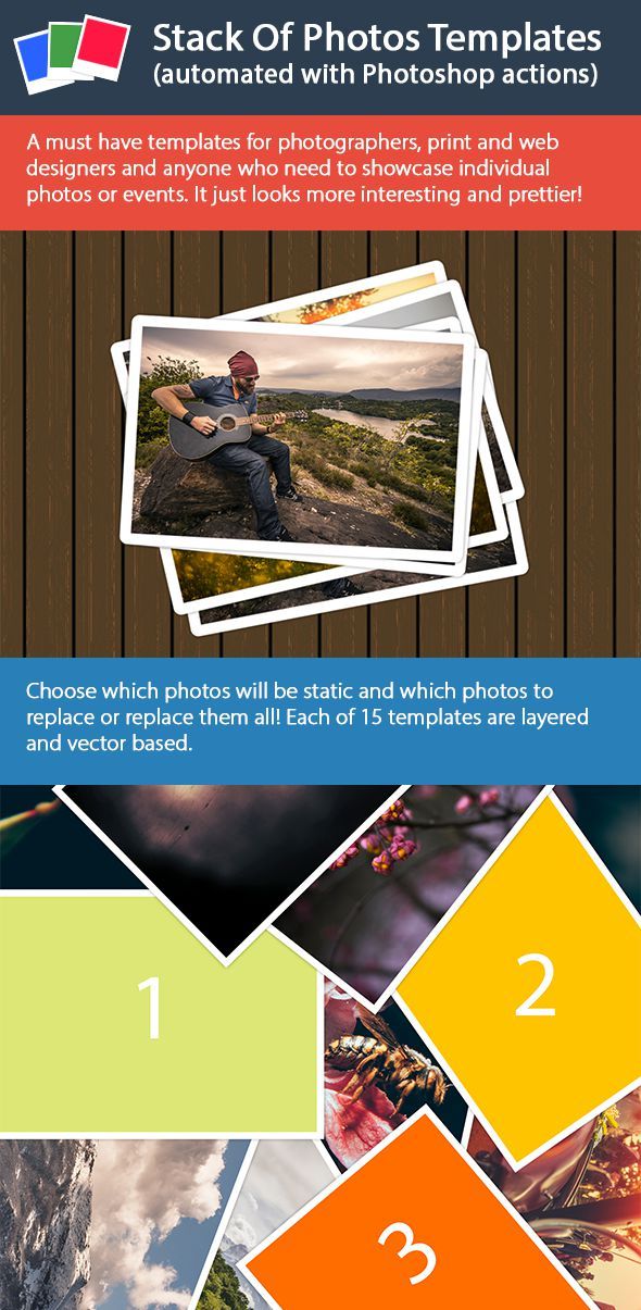 GraphicRiver Stack Of Photos Templates 11860824 GraphicRiver Stack Of Photos Templates 11860824