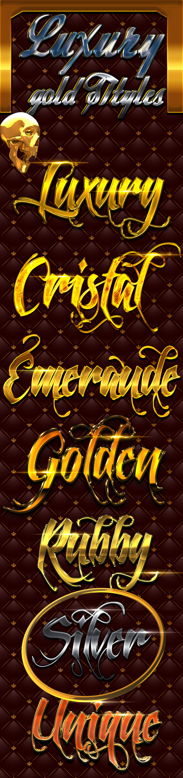 GraphicRiver Luxury Gold Styles 11860835 GraphicRiver Luxury Gold Styles 11860835