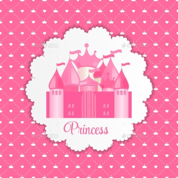 Princess Background with Castle (Backgrounds)