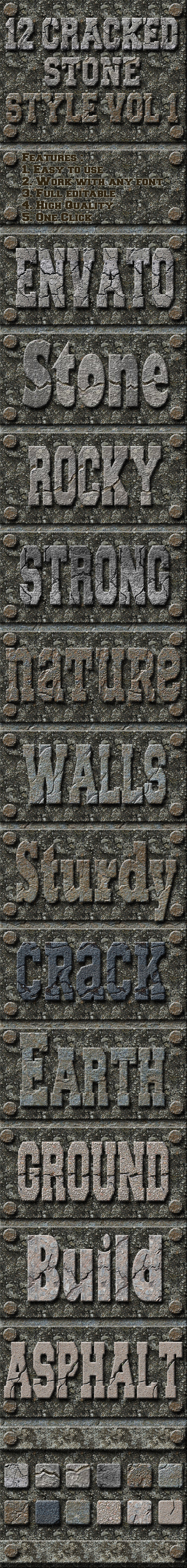 GraphicRiver 12 Cracked Stones Style Vol 1 11863200 GraphicRiver 12 Cracked Stones Style Vol 1 11863200