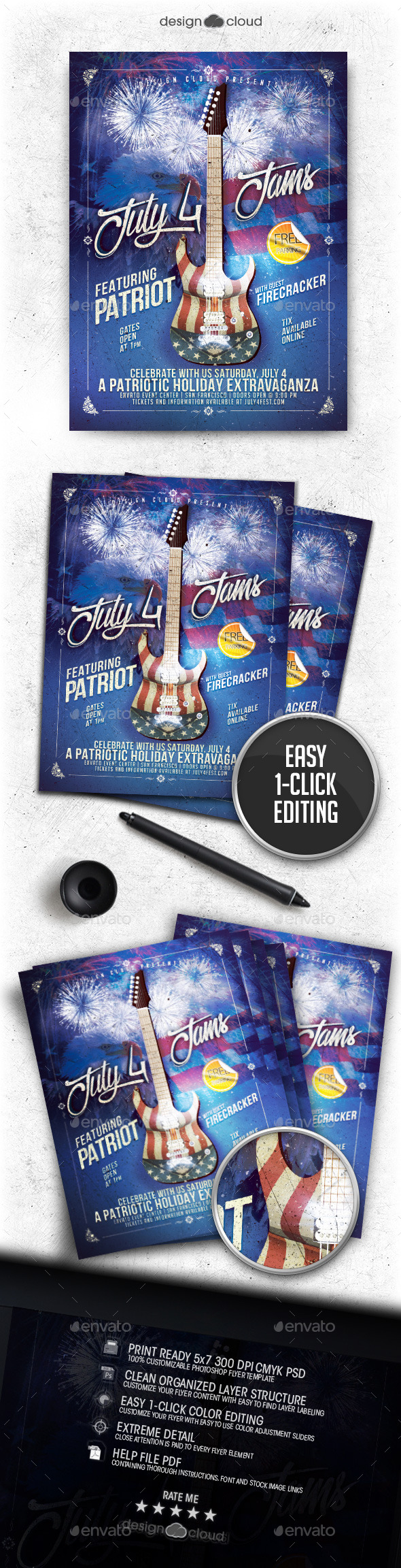 GraphicRiver Independence Day July 4 Vol 4 Flyer Template 11863567 GraphicRiver Independence Day July 4 Vol 4 Flyer Template 11863567