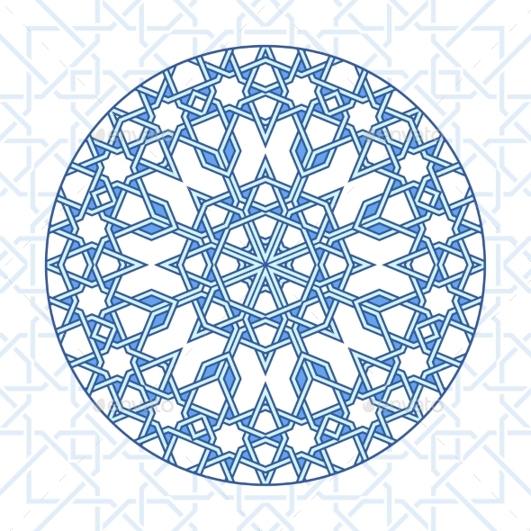 GraphicRiver Intricate Moorish Eastern Pattern 11863888 GraphicRiver Intricate Moorish Eastern Pattern 11863888