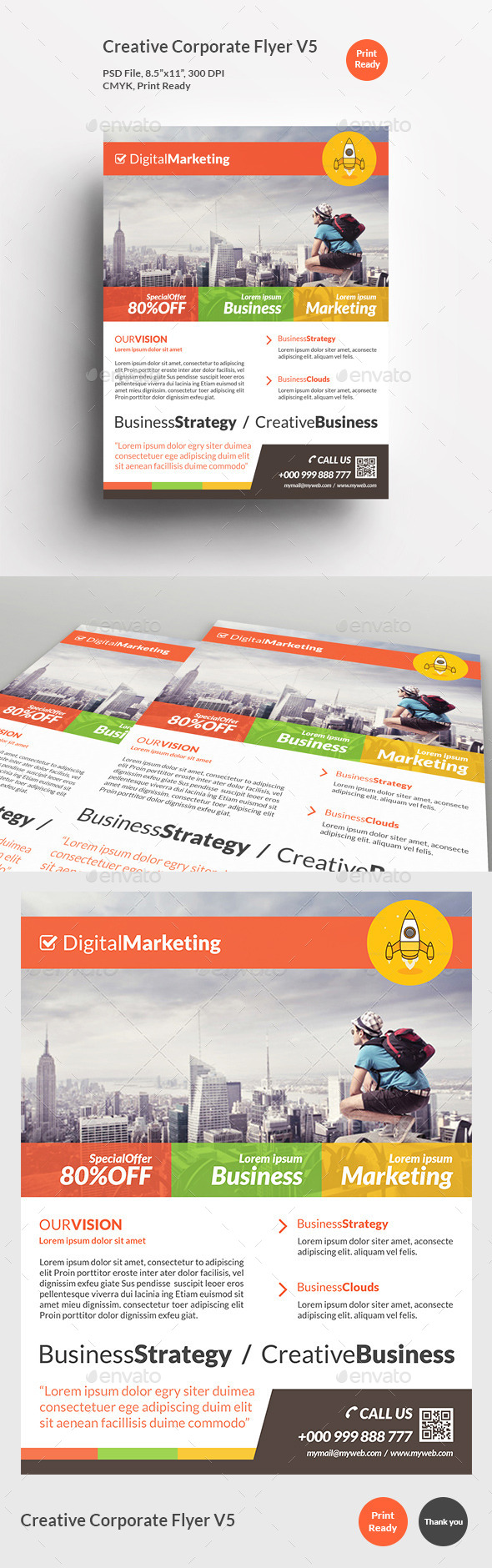 GraphicRiver Creative Corporate Flyer V5 11865621 GraphicRiver Creative Corporate Flyer V5 11865621