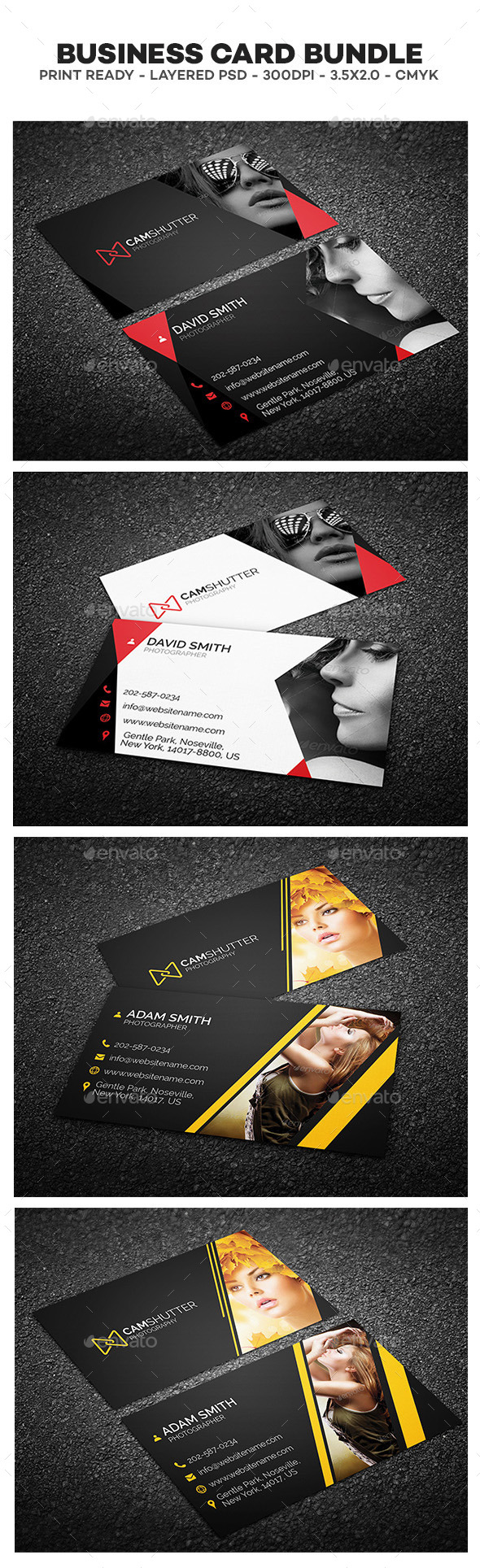 GraphicRiver Photography Business Cards Bundle 11865681 GraphicRiver Photography Business Cards Bundle 11865681