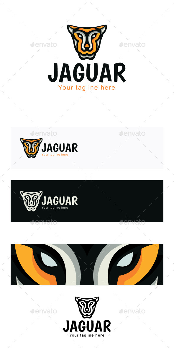 Jaguar Stock Logo Template (Animals)