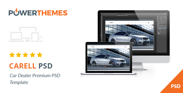 Carell - Premium Car Dealership PSD Template