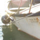 Old Tied Up Boat in Water Old Tied Up Boat in Water - VideoHive Item for Sale