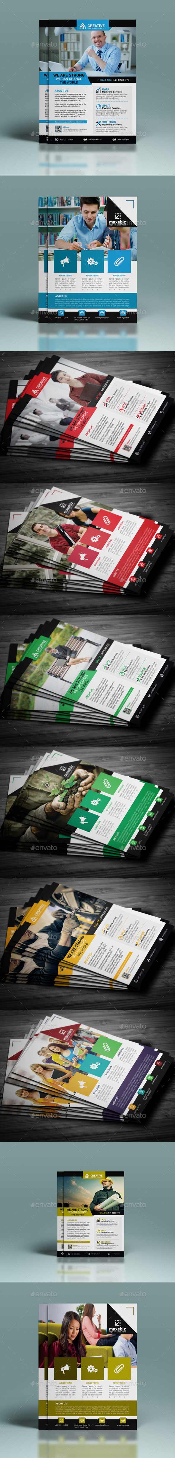 GraphicRiver Corporate Flyer Bundle 11871009 GraphicRiver Corporate Flyer Bundle 11871009