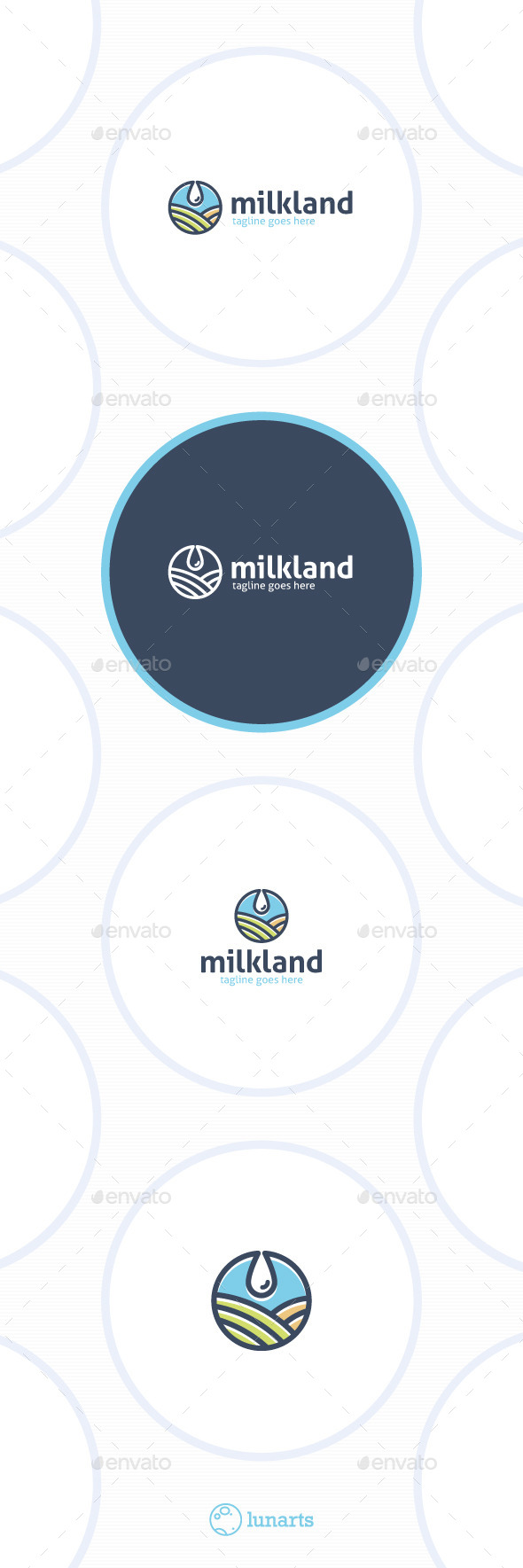 GraphicRiver Milk Land Logo Drop Field 11871466 GraphicRiver Milk Land Logo Drop Field 11871466
