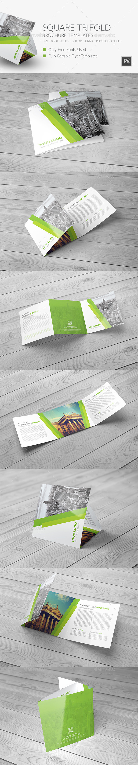GraphicRiver Square Trifold Brochure vol 1 11871655 GraphicRiver Square Trifold Brochure vol 1 11871655