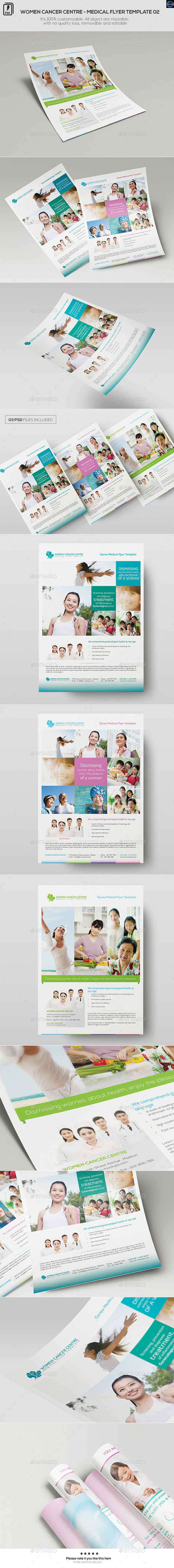 GraphicRiver Women Cancer Centre Medical Flyer Template 01 11872560 GraphicRiver Women Cancer Centre Medical Flyer Template 01 11872560