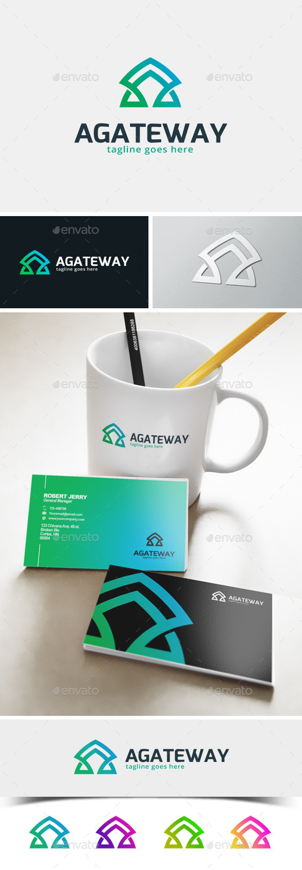 GraphicRiver Agateway Letter A logo 11872568 GraphicRiver Agateway Letter A logo 11872568