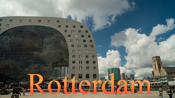 Square in Rotterdam