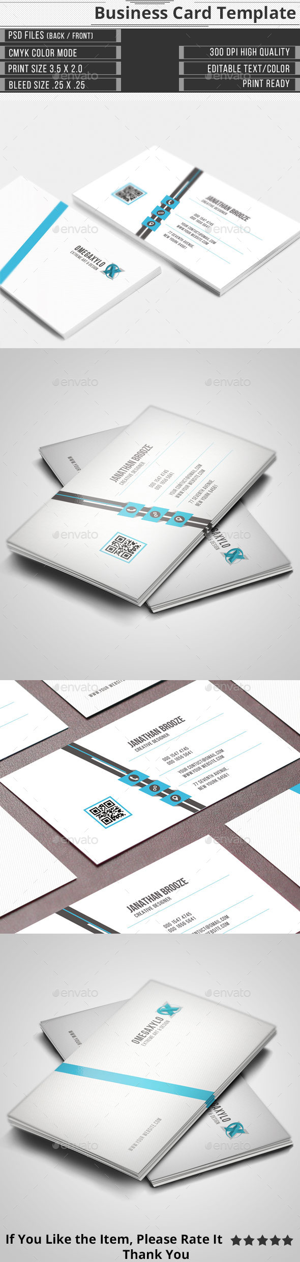 GraphicRiver Corporate Business Card 11873683 GraphicRiver Corporate Business Card 11873683