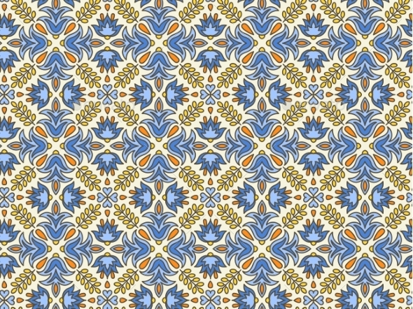 GraphicRiver Mediterranean Traditional Floral Decor 11874122 GraphicRiver Mediterranean Traditional Floral Decor 11874122