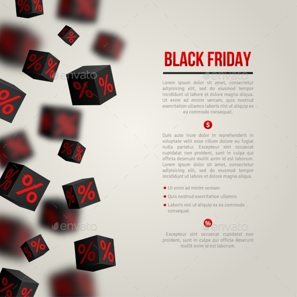 GraphicRiver Black Friday Sale Poster Vector Illustration 11874185 GraphicRiver Black Friday Sale Poster Vector Illustration 11874185
