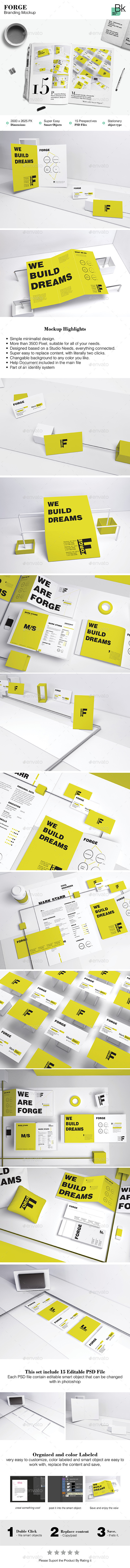 GraphicRiver Stationery Mockup Forge 11875138 GraphicRiver Stationery Mockup Forge 11875138