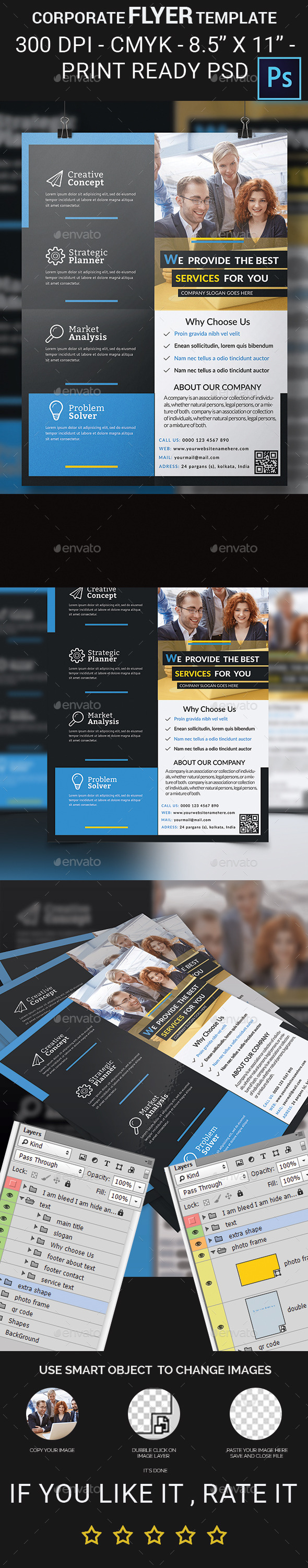 GraphicRiver Corporate Flyer Template 11873776 GraphicRiver Corporate Flyer Template 11873776