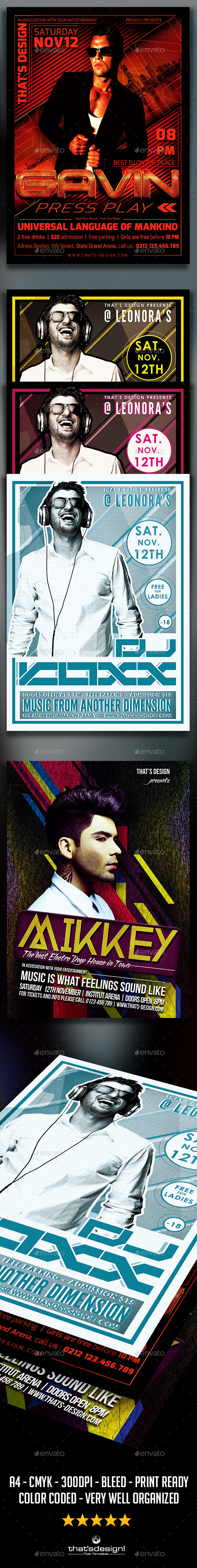 GraphicRiver Special DJ Flyer Bundle V2 11876060 GraphicRiver Special DJ Flyer Bundle V2 11876060
