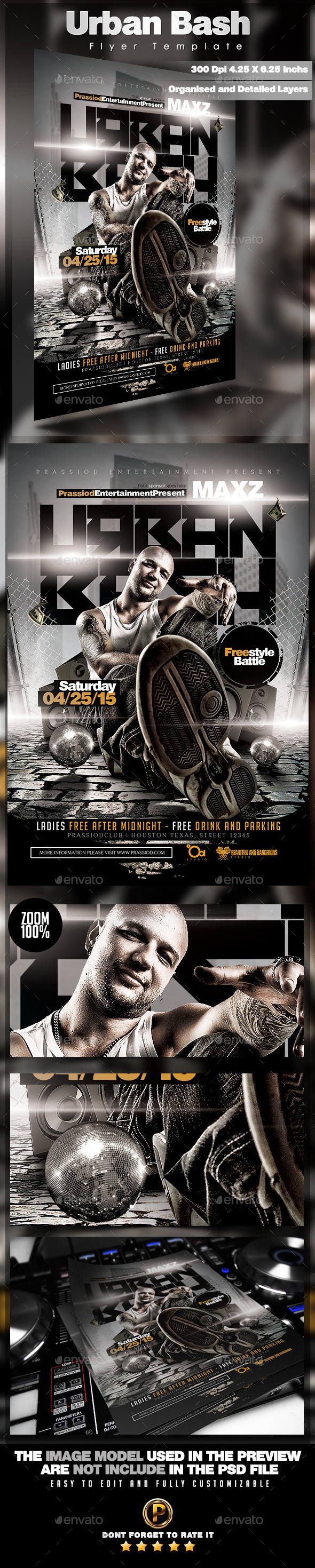 GraphicRiver Urban Bash Flyer Template 11876825 GraphicRiver Urban Bash Flyer Template 11876825